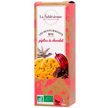 La Sablesienne Shortbread Cookies with Chocolate Chip 110g