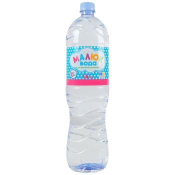 Вода мінеральна Малиш дитяча негазована 1,5л - купити, ціни на Чудо Маркет - фото 3