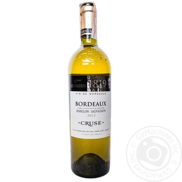 Wine red dry 12% 750ml glass bottle - buy, prices for MegaMarket - photo 1