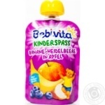 Puree Bebivita blueberry for children from 12 months 90g