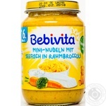 Puree Bebivita vegetable for children 190g
