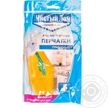 Рукавички Чистый Дом р. S купити, ціни на МегаМаркет - фото 4