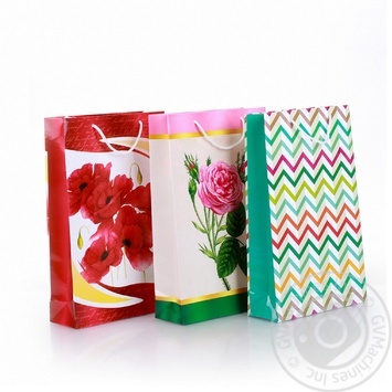 Gift Package 27.2х17.1х6cm in Assortment - buy, prices for Auchan - photo 1