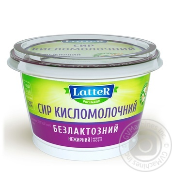 Cottage cheese Latter sour milk 150g - buy, prices for MegaMarket - photo 1