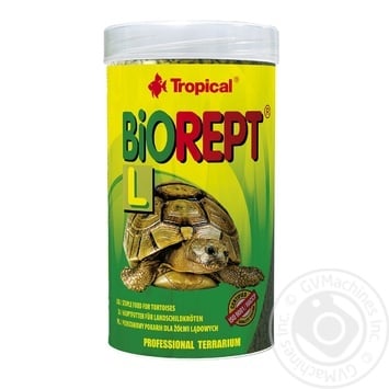 Корм Tropical Biorept L для черепах сухопутных 250мл - купить, цены на ULTRAMARKET - фото 1