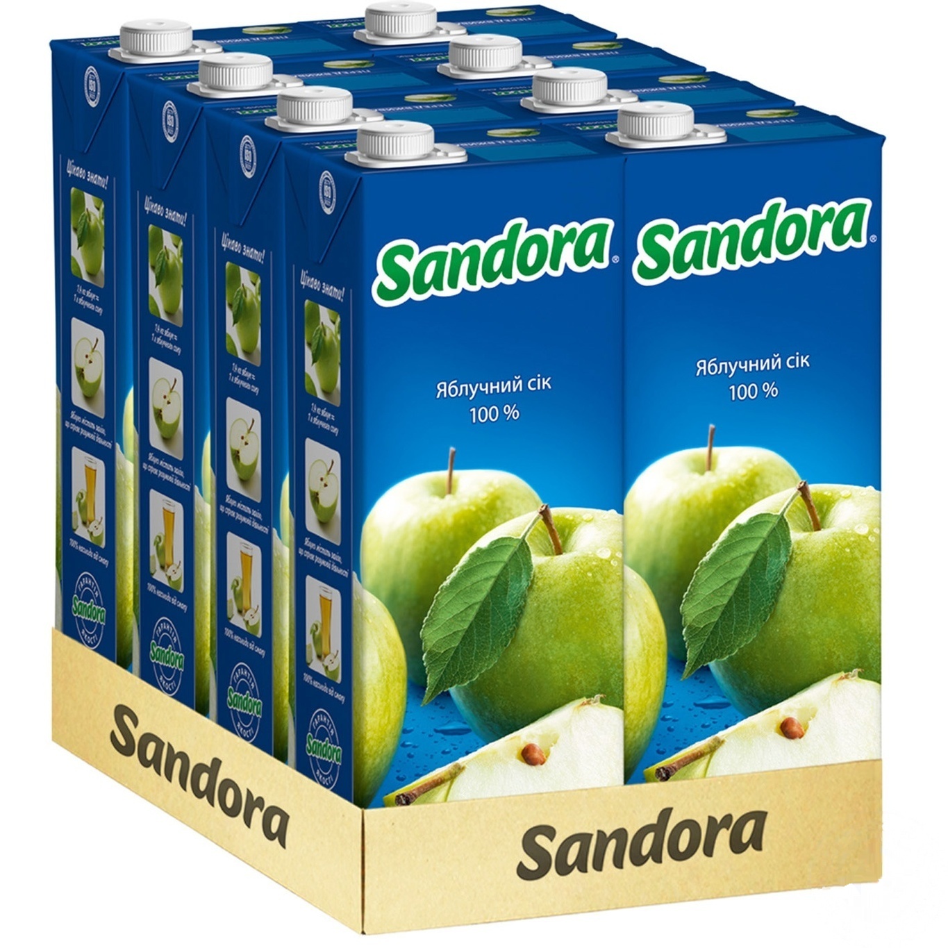 

Сок Sandora яблочный 1,5л
