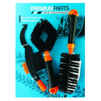 Premium Parts Brushes Set For Bicycle 3pc - buy, prices for Auchan - photo 1