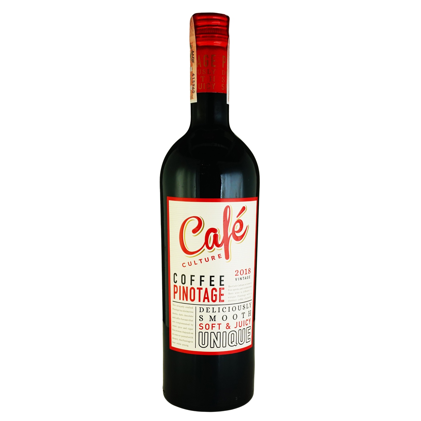 

Вино Cafe Culture Coffee Pinotage красное сухое 14,5% 0,75л