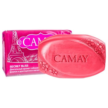 Camay Secret Bliss Soap 85g - buy, prices for Auchan - photo 2