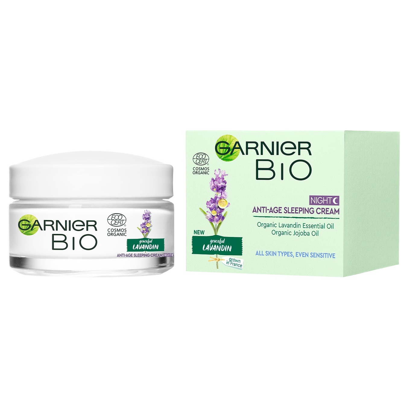 

Крем Garnier Bio Anti-age ночной для лица с лавандой 50мл
