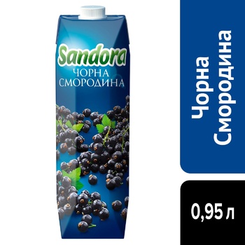 Нектар Sandora Черная смородина 0,95л - купить, цены на Auchan - фото 4