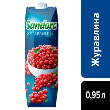 Морс Sandora клюквенный 0,95л - купить, цены на Auchan - фото 4