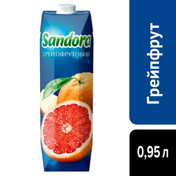 Нектар Sandora грейпфрутовий 0,95л - купити, ціни на Auchan - фото 4