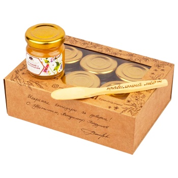 Pravilniy Myod 6 Taste Honey Desserts Gift Set 6x50g - buy, prices for COSMOS - photo 4