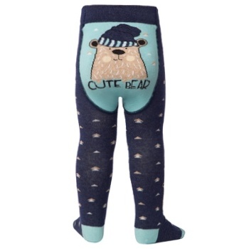 Conte Kids Tip-Top Happy Feets 478 Dark Blue Baby's Tights 104-110 - buy, prices for COSMOS - photo 3