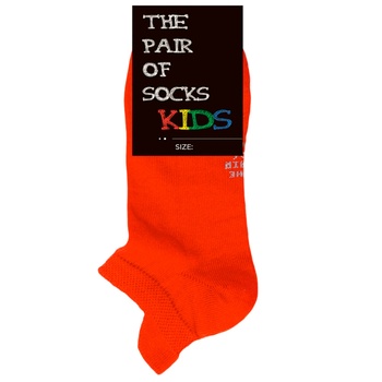 The Pair of Socks Kids Mini Оrange Socks 26-28s - buy, prices for MegaMarket - photo 1