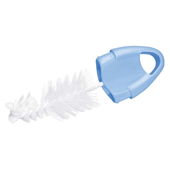 NUK Blue Brush for Washing Bottles and Pacifier with Sponge 2in1 - buy, prices for Tavria V - photo 4