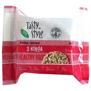 Tasty Style Buckwheat Crispbread with Quinoa 4pcs 30g - buy, prices for Auchan - photo 4