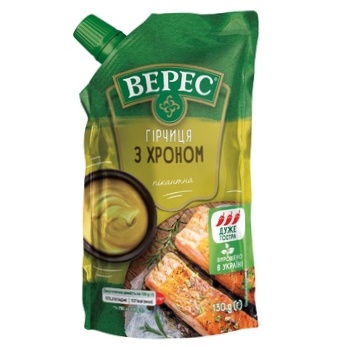 Гірчиця Верес з хроном 130г - купити, ціни на Auchan - фото 3