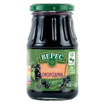 Veres Blackcurrant Chopped with Sugar Jam 350g