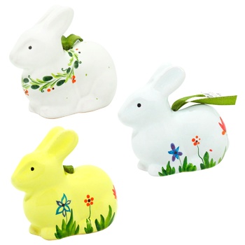 Sweet Ukraine Souvenir Easter Bunny 7x7cm - buy, prices for MegaMarket - photo 1