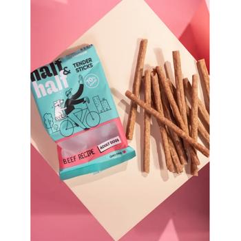 Лакомство для собак Half&Half Tender Sticks с говядиной палочки 100г - купить, цены на Восторг - фото 3