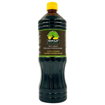 Bonsai Teriyaki Professional Soy Sauce 1l - buy, prices for Tavria V - photo 1