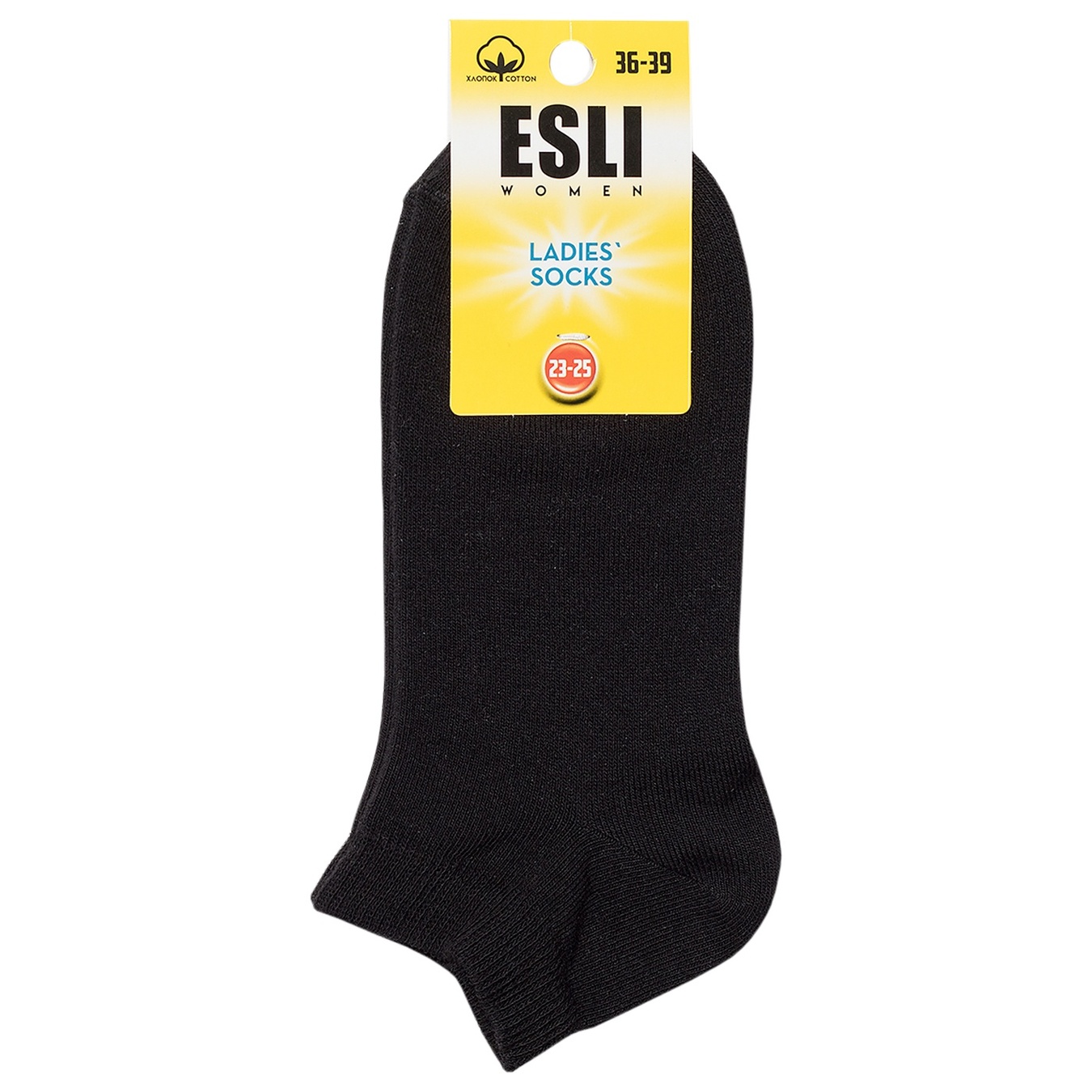 

Носки женские Esli E р.23-25 черный