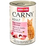 Animonda Carny Wet Food with Beef, Turkey and Shrimp for Adult Cats 200g