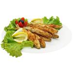 Smelt Fish in Corn Breading