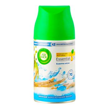 Балон змінний аерозольний Air Wick Блакитна лагуна 250мл - купити, ціни на NOVUS - фото 1