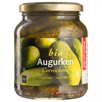 Огірки кисло-солодкі органічні 350г, Machandel - купити, ціни на Grono - фото 1