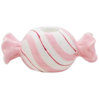 Свічник керамічний Candy 834-432 BONADI 1 шт - купить, цены на WINETIME - фото 2