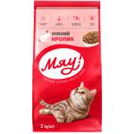 Miau! Dry Food with Rabbit for Adult Cats 2kg
