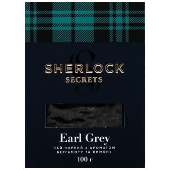 Чай черный Sherlock Secrets Earl Grey 100г - купить, цены на ULTRAMARKET - фото 3