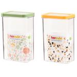 Контейнер Herevin Storage Canister Green-Peach 2,5л