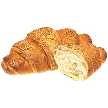 Auchan Lyon Croissant with Sesame Seeds 85g - buy, prices for Auchan - photo 1