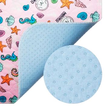 Пеленки для собак Misoko&Co Морские коньки многоразовые 2шт 70х80см розовый - купить, цены на - фото 2