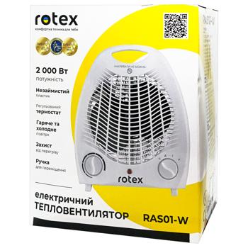 Тепловентилятор Rotex RAS01-W