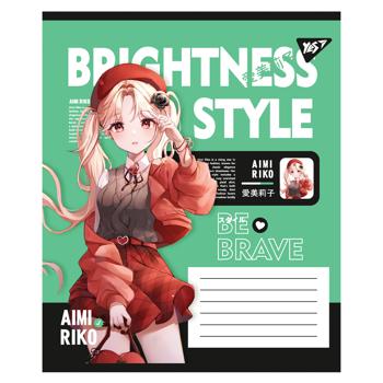 Зошит Yes Brightness style лінія 24 аркуші в асортименті - купити, ціни на - фото 6