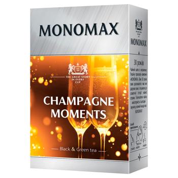 Monomax Champagne Moments Black & Green Tea 80g - buy, prices for Ideal - photo 1