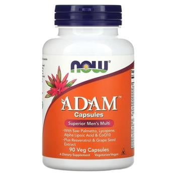 Мультивитамины для мужчин Now Foods Adam Superior Men's Multi 90 капсул