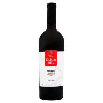 Вино Dnipro Hills Cabernet Sauvignon красное сухое 0,75 л 13,5%