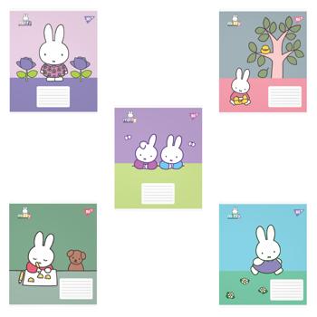 Зошит Yes Miffy Spring лінія А5 12 аркушів