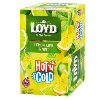 Loyd Hot'N Cold Mint-Lemon-Lime Fruit and Herbal Tea 2g*15pcs