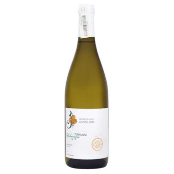 Kakhuri Vazi Tsinandali White Dry Wine 12.5% 0.75l - buy, prices for NOVUS - photo 1