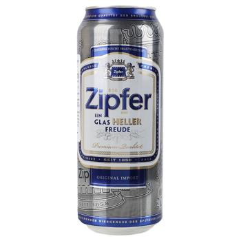 Пиво Zipfer Original светлое 5,4% 0,5л - купить, цены на Идеал - фото 1