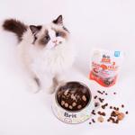 Ласощі Brit Care Raw Treat Indoor & Antistress з куркою та пустирником для контролю стресу домашніх котів 40г