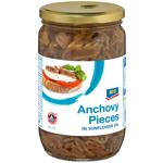 Анчоусы Aro филе кусочки в подсолнечном масле 700г