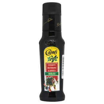 Олія олив.Caroli Extra Vergine 100мл Базилік (Італія)И200 - купить, цены на КОСМОС - фото 1
